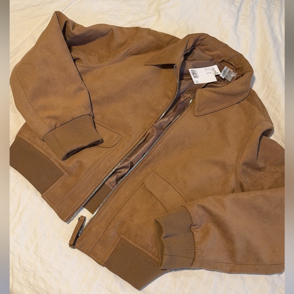 Brown/Tan Suede Jacket